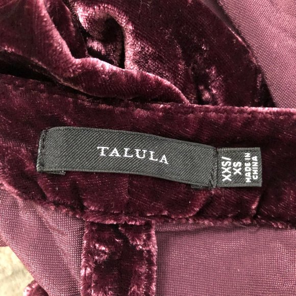 Aritzia Talula Velvet Fawkner Kimono Cardigan Vest - Picture 7 of 9